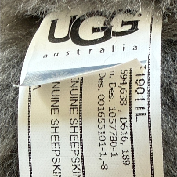 UGG Charcoal Shearling Boots - Picture 9 of 10